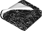 Cat Throw Blanket Soft Flannel Blanket 60"x50" in Bed Blanket Home Decor for Room Sofa Couch All Season