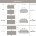ROOMLIFE Boho Couch Cover for 3 Cushion Couch L Shape Sofa Covers for Sectional Sofa Reversible Silpcover for Dogs Washable Chenille Furniture Protector for Living Room,91"x134"