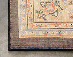 Unique Loom Sialk Hill Collection Area Rug - Washington (2' 2" x 3' 1" Rectangle, Navy Blue/ Cream) - color: Navy Blue/Cream, size: 2'2" x 3'1" (Rectangular)