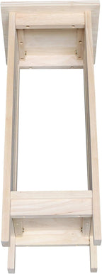 International Concepts Mission Plant Stand, 30-Inch High, Solid Parawood, Unfinished