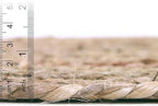 Unique Loom Braided Jute Collection Area Rug - Dhaka (1' 2" x 10' Table Runner, Natural)