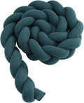 Soft Hand-Woven Knotted Floor Mat Pillow - Cozy Decorative Cushion for Living Room & Bedroom, Light Red, 1m - Stylish Knitted Comfort Dark Green(n) 3.0m