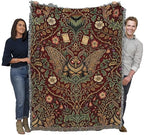 Pure Country Weavers Monster Moth Man Blanket - Fantasy Gift - Tapestry Throw Woven from Cotton - Made in The USA (72x54) - color: Monster Moth Man, size: 72x54