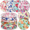 Briwooody 6 Pcs Boho Floor Pillow Cushions Seating 15 x 15 Inches Boho Floor Pillow Round Seat Reading Chair Cushions Yoga Mandala Meditation Pouf for Classroom Home School Playing Supplies