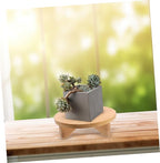 GANAZONO Solid Wood Flower Stand Boho Office Decor Decorative Shelf Outdoor Plant Stands
