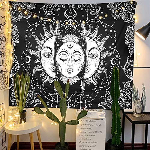 goodstumbler Bohemian Polyester Wall Hanging, Tapestry Carpet For Bedroom Living Room Decor, Soft Durable Lightweight (150 * 130cm) - style: 150*130cm