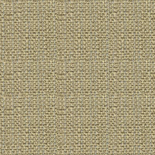 HomePop 25" Button Tufted Round Storage Ottoman - Tan & Cream Tweed - color: Tan and Cream Tweed