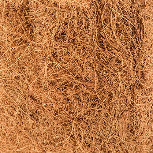 Arcadia Garden Products Extra Durable 1549B 16-inch Coco Liner for Round Hanging Basket Planters, Natural Coconut Fiber Replacement Liner for Garden Outdoor Flower Pots - size: 16-Inch, style: Round Basket