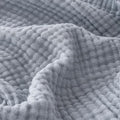 EMME Cotton Muslin Throw Blanket Couch Breathable Gauze Blanket Soft Lightweight Blankets Adults (Dusty Blue, 50"x60") - color: 11 - Dusty Blue, size: Throw (50" x 60")