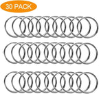 Ewparts Metal Rings for Crafts 1 inch 3 0Pack Small Metal Rings Stainless Steel Welded 4mm Thick Heavy Duty Matel O Ring for Macrame Plant Hanger,Dog Leashes Bulk Small Craft Macrame Ring