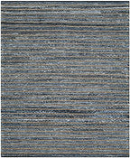SAFAVIEH Cape Cod Collection Area Rug - 10' x 14', Blue & Natural, Handmade Flat Weave Braided Jute & Cotton, Ideal for High Traffic Areas in Living Room, Bedroom (CAP363A) - size: 10' x 14' (Rectangular)