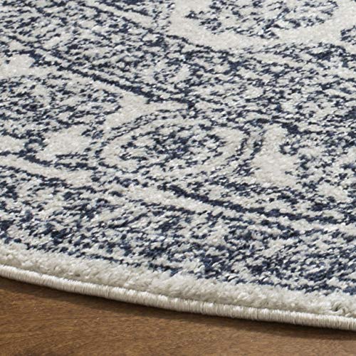 SAFAVIEH Adirondack Collection Runner Rug - 2'6" x 6', Ivory & Navy, Oriental Medallion Design, Non-Shedding & Easy to Clean, Ideal for Ideal for Hallway, Foyer, Kitchen, Entryway, Bedroom (ADR108R) - color: Ivory/Navy, size: 2'6" x 6' (Runner)