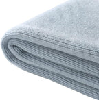 Homiest Decorative Knitted Throw Blanket with Fringe Soft & Cozy Tassel Blanket for Couch Sofa Bed (Baby Blue,50x60)