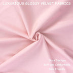 2 Pack 18x18 Pillow Cover Velvet Pillow Covers, Square Throw Pillow Covers for Living Room Decorations Throw Pillow Case, Throw Pillow Cover Cushion Cover for Sofa Bedroom Car, Bright Pink