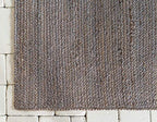 Unique Loom Braided Jute Collection Area Rug - Dhaka (2' 7" x 6' 1" Runner, Gray) - color: Grey, size: 2'7" x 6'1" (Runner)