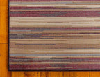 Unique Loom Barista Collection Area Rug - Icatu (9' x 12' Rectangle, Beige/ Brown) - size: 9' x 12' (Rectangular)