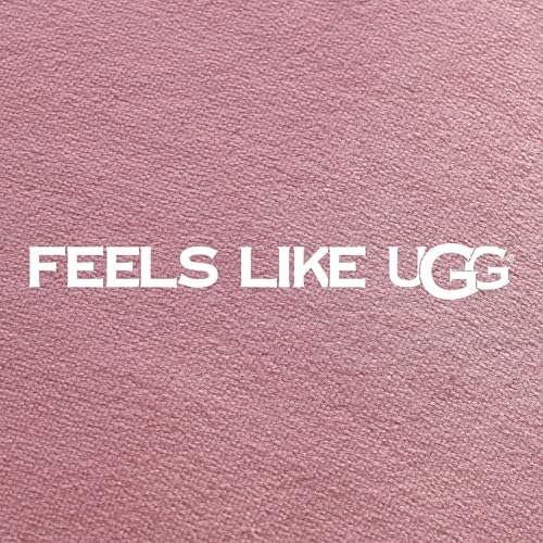 UGG Coco Throw Blanket – Soft Fluffy Blanket for Sofa, Perfect for Bedroom Decor, House Warming Gifts or Luxurious Gifts for Women, 50" x 70", Pink Dusty Orchid - color: Pink