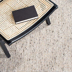 SAFAVIEH Natural Fiber Collection Accent Rug - 2' x 3', Silver & Natural, Handmade Woven Fringe Jute, Ideal for High Traffic Areas in Entryway, Living Room, Bedroom (NF826G) - color: Silver/Natural, size: 2' x 3' (Rectangular)