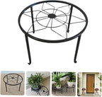 YARNOW Plant Stands Indoor Boho Plant Holders Rustic Metal Flowerpot Shelf for Home Decor Front Door