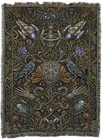Pure Country Weavers Night Fiction Blanket - Fantasy Gift - Tapestry Throw Woven from Cotton - Made in The USA (72x54) - color: Night Fiction, size: 72x54