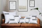 Utopia Bedding Throw Pillows Insert (Pack of 4, White) - 28 x 28 Inches Bed and Couch Pillows - Indoor Decorative Pillow