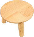 Boho Plant Stands Indoor Wooden Stool Display Stand for Home Minimalist Design