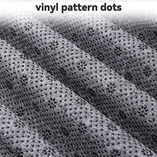 Pllieay 72x78.7 Inch Non Slip Final Backing Cloth, Vinyl Primary Tufting Cloth Backing Fabric, Non Slip Pad with Plum Blossom Pattern for Carpets Rug Tufting Gun Cushion Punch Needle - size: 6' x 6'7" (Rectangular)