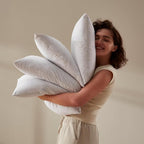 Feather Throw Pillow Inserts Set of 2, Soft Fluffy Rectangle 12 x 20 Inches Decorative Pillow Insert, Feather and Down Filled Euro Pillows for Bed, Couch and Cushion