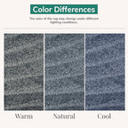 LUXE WEAVERS Modern Geometric Wave Blue 2x8 Area Rug - color: Blue, size: 2' x 8' (Runner)