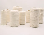 Cotton Macrame Cord 3mm 328yards Natural Colored Macrame Supplies, Soft Craft Cotton Rope for Plant Hanger Wall Hanger Dreamcatcher (Beige)