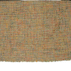 Creative Co-Op Woven Acrylic Bouclé Throw Blanket with Fringe, Multicolor