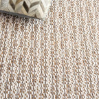 SAFAVIEH Area Rug 5x8 - Natural Fiber Collection - Natural & Grey, Handmade Jute & Wool, Ideal for Living Room, Bedroom, Dining Space (NFB225F) - color: Natural/Grey, size: 5' x 8' (Rectangular)