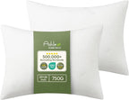 Ashler Throw Pillow Inserts- 20x26 Pillow Inserts with Air Layer, Premium Bed and Couch Pillows - Indoor Decorative Throw Pillow, Lumbar Cushion Sham Stuffer, Pack of 2, White