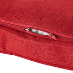 South Pine Porch Mila Square Tufted Pillow Style Dog Bed, Scarlet, Large (40" x 40") - color: Scarlet, size: Large (40" x 40")