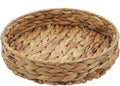 Fruit Tray Weaving by Grass, Round Bins for Vegetable, Arts and Crafts. (Large)