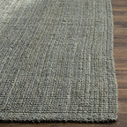 SAFAVIEH Natural Fiber Collection Area Rug - 5' x 8', Green & Grey, Handmade Farmhouse Jute, Ideal for High Traffic Areas in Living Room, Bedroom (NF730B) - color: Green/Grey, size: 5' x 8' (Rectangular)