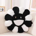 FIONOUT Flower Pillow, Flower Shaped Throw Pillow, Flower Face Floor Cushions Floor Pillow, Colorful Sunflower Plush Pillow, Cute Room Decor Decorative Pillows for Sofa Bedroom Car (60CM/23.6in)