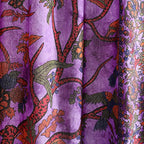 Popular Handicrafts Indian Hippie Bohemian Beautiful Tie Dye Tree of Life Birds Curtain Panels Purple - color: Purple, size: 38"W x 83"L (Pack of 2)