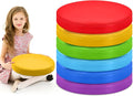 Juexica 6 Pcs Extra Thick Flexible Seating Floor Cushions Assorted Colored Pillow Floor Cushions for Classroom Soft Flexible Seating for Kids Learning Sitting Daycare School Chair (Multicolor)