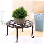 Metal Plant Stand Boho Style Flower Pot Holder Tall Indoor Plant Stands for Decorative Flower Display