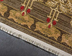 Unique Loom Edinburgh Collection Area Rug - Canmore (7' 1" x 10' Rectangle, Brown/ Light Blue) - color: Brown/Light Blue, size: 7'1" x 10' (Rectangular)