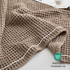 WESHIONGOO Throw Blanket for Couch Soft Knit Throw Blanket with Chenille Yarn Non-Shedding, Chenille Blanket for Living Room Bed Sofa (Coffee Brown, 50"*60") - color: Coffee Brown