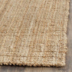 SAFAVIEH Natural Fiber Collection Area Rug - 5' x 8', Natural, Handmade Farmhouse Jute, Ideal for High Traffic Areas in Living Room, Bedroom (NF730C) - color: Natural, size: 5' x 8' (Rectangular)