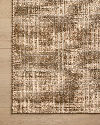 Loloi Chris Loves Julia Judy Collection JUD-01 Natural/Cream 8'-6" x 11'-6" Area Rug - color: Natural / Cream, size: 8'6" x 11'6" (Rectangular)