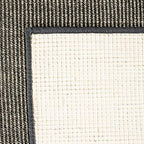 Martha Stewart x SAFAVIEH Area Rug Collection - 2'3" x 8' Runner, Charcoal, Sisal & Jute, Farmhouse Style, Ideal for Living Room, Bedroom, Foyer, Hallway (MSR9501F) - color: Charcoal, size: 2'3" x 8' (Runner)