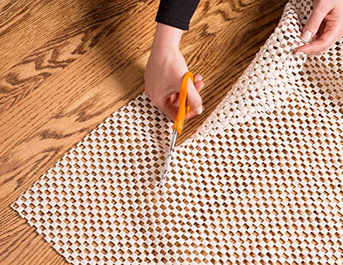Epica Super-Grip Non-Slip Area Rug Pad 5 x 8 for Any Hard Surface Floor, Keeps Your Rugs Safe and in Place - size: 5' x 8' (Square)