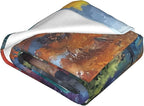 Animal Throw Blanket Soft Flannel Blanket 60"x50" in Bed Blanket Home Decor for Room Sofa Couch All Season