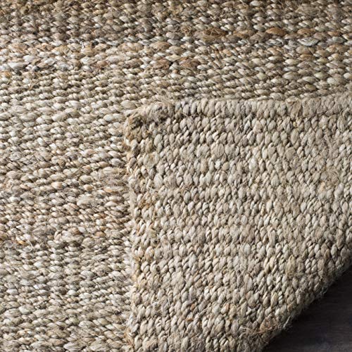SAFAVIEH Natural Fiber Collection Accent Rug - 2' x 3', Natural, Handmade Farmhouse Jute, Ideal for High Traffic Areas in Entryway, Living Room, Bedroom (NF732A) - size: 2' x 3' (Rectangular)