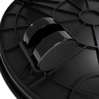 2Pcs Plant Caddy,Planter Pot Mover, Plant Pot Pallet Dolly Caster with Universal Wheels, Round Movable Planter Dolly Trolley Tray Pallet Outdoor Indoor Tree Flower Stand Planter (11.8 inch+2pcs+black)