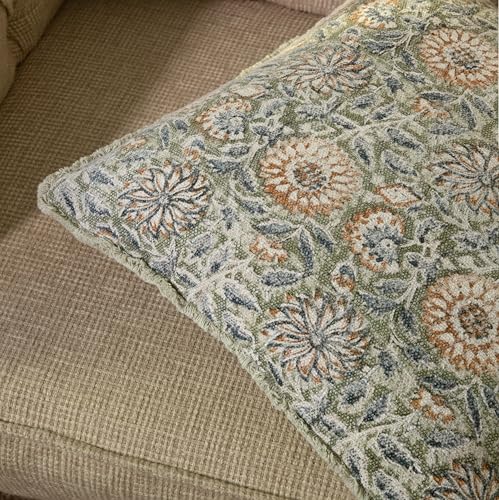 Decorative Throw Pillow Covers, Set of 2 (Fern Green, 18" x 18" (Pack of 2)) - color: Fern Green, size: 18" x 18" (Pack of 2)